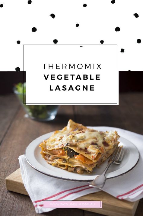 Thermomix Recipe: Try this delicious Thermomix Vegetable Lasagne recipe. It's filled with scrumptious flavour and nutrients, and is a must-make. Thermomix Recipes Dinner, Vegetable Lasagne, Thermomix Baking, Lasagne Recipes, Meat Free Monday, Eating Eggs, Thermomix Recipes, Healthy Eating Tips, Meat Free