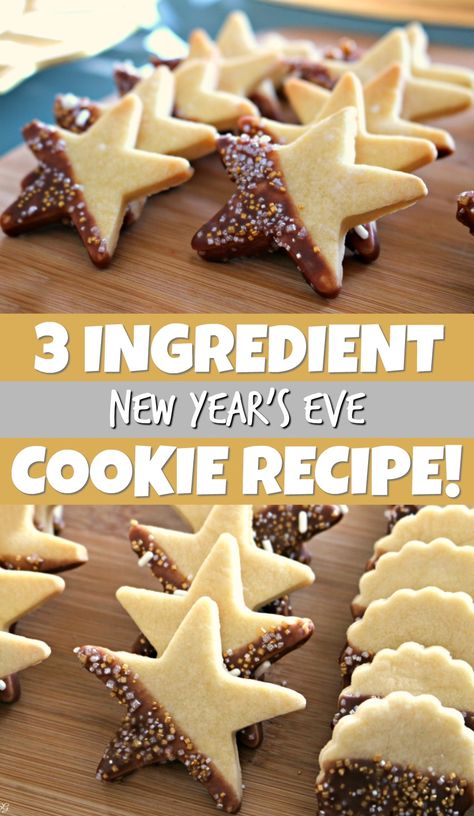 New Year Treats Ideas, New Year Desserts Ideas, New Year Cookies Ideas, New Years Eve Cookies, New Year Treats, New Year Dessert, Simple Icing, New Year Cookies, New Years Eve Dessert