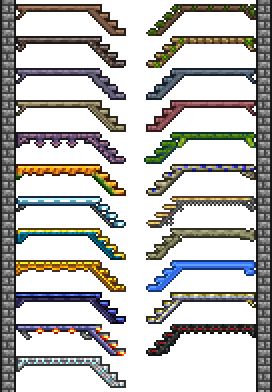 Platform - Official Terraria Wiki Terraria Castle, Terraria Tips, Terrarium Base, Terraria House Ideas, Terraria House Design, Pixel Art Background, Building Concept, Terrarium Decor, Terraria