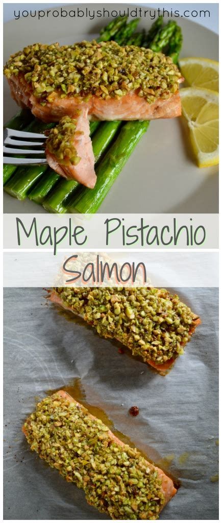 The Keg Pistachio Salmon Recipes Salmon With Pistachio, Salmon With Pistachio Crust, Pistachio Salmon Recipes, Savory Pistachio Recipes, Pistachio Crusted Salmon Recipes, Pistachio Fish, Crusted Salmon Recipes Baked, Recipes With Pistachios, Shabat Dinner