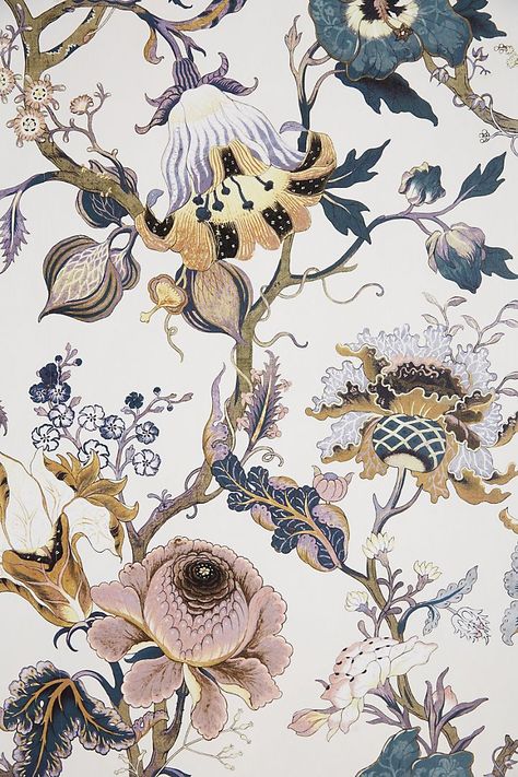 House of Hackney Artemis Wallpaper | Anthropologie Artemis Wallpaper, House Of Hackney, الفن الرقمي, Inspire Me Home Decor, Wallpaper Accent, Wallpaper Accent Wall, Airbrush Art, Decor Guide, Retro Home Decor