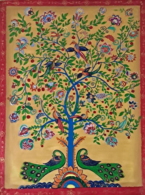 Original handmade acrylic artwork at affordable price brings prosperity in home Vastu painting Auspicious Paintings For Home, Vastu Paintings For Home, Vastu Painting, Home Vastu, Paintings For Home, Indian Folk Art, Acrylic Artwork, Tree Of Life, Folk Art