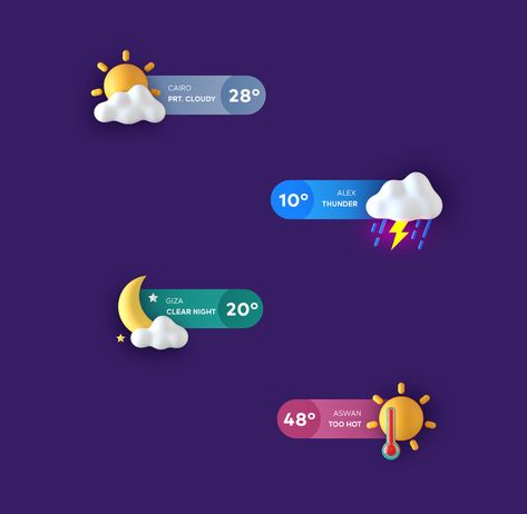 Weather App Design, Weather Logo, Weather Ui, Weather Icon, Weather Icons, Simple Logo Design, App Design Inspiration, Motion Design Animation, Ui Design Inspiration