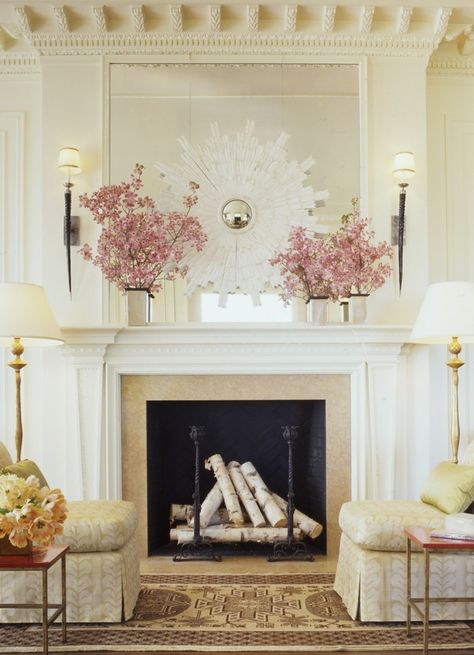 Suzanne Tucker and Chesney’s Design Luxury Fireplaces Inspired by Travels in Italy, England and France Mantel Styling, Luxury Fireplace, Design Hall, Mantel Design, White Fireplace, Plywood Furniture, Fireplace Mantle, Mantle Decor, Fireplace Design