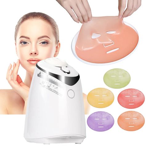 PRICES MAY VARY. {SAFETY AND HEALTH} This machine is suitable for making natural facial masks of fruits and vegetable, and is super safe and healthy to use. When you make your own fruit or vegetable facial mask at home, you can enjoy it as you like and add it to the spa day. It will provide you with the best skin care, firming and elasticity recovery effect, so as to achieve the effect of making you beautiful. {VARIOUS NATURAL MASK DIY} You can make a mask according to your skin, infused with fr Face Mask Cream, Collagen Skin Care, Organic Face Mask, Mask Maker, Mask Cream, Skin Care Face Mask, Natural Cleanser, Face Facial, Mascara Facial