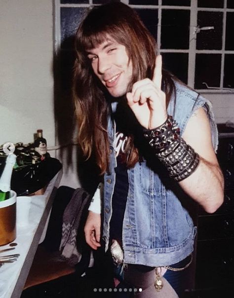 Clive Burr, Dave Murray, Steve Harris, Iron Maiden Eddie, Bruce Dickinson, Rock And Roll Bands, Glam Metal, Iron Maiden, Metal Music