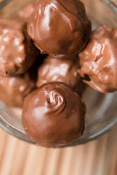 Scotcheroo Bites, Chocolate Peanut Butter Balls With Rice Krispies Recipe, Scotcheroos No Corn Syrup, Honey Peanut Butter Scotcheroo Balls, Rice Krispie Scotcheroos Butterscotch Chips, Peanutbutter Ricekrispies Ball, Nuggets Recipe, Candy Truffles, Holiday Baking