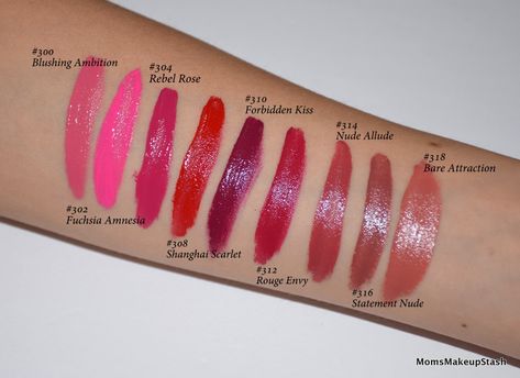 Loreal-Infallible-Matte-Gloss-Swatches Loreal Infallible Lip Paints, Loreal Infallible Lipstick, Makeup Lip Products, Moms Makeup, Nude Makeup Looks, Makeup Green Eyes, Makeup Blue Eyes, Mascara Best, Loreal Lipstick