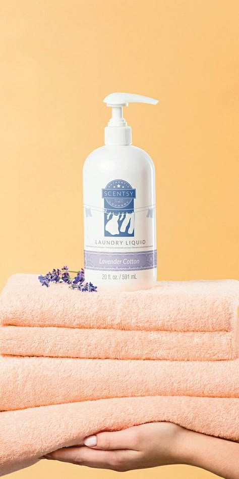 Our Laundry Line of Products this spring and summer supplies Scentsy Laundry Liquid, Baby Product Photography, Scentsy Clean, Scentsy Laundry, Lavender Cotton, Scentsy Consultant Ideas, Liquid Fabric Softener, Laundry Stains, Scentsy Independent Consultant