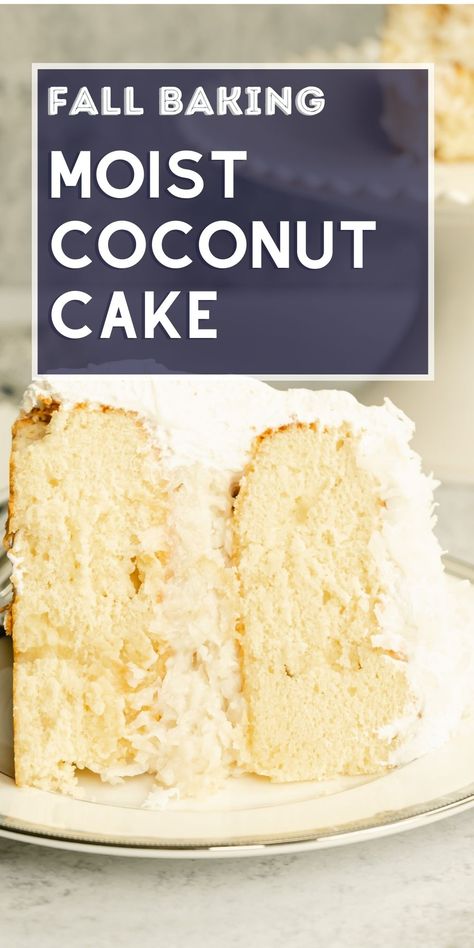 Skip the box mix! The best coconut cake is made from scratch with this easy recipe. A moist coconut cake and filling that makes the perfect birthday cake recipe. Fluffy Coconut Cake, Coconut Cream Cake Filling, Coconut Cake Using Box Cake, Coconut Cake From Cake Mix Boxes, Cocunut Cake, Cake Mix From Scratch, Best Coconut Cake Recipe Ever, Old Fashioned Coconut Cake, Moist Coconut Cake Recipe