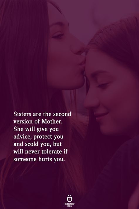 Sister Relationship Quotes, Happy Mothers Day Sister, Love Couple Quotes, It Will Be Ok Quotes, Maa Quotes, Feel Better Quotes, Sibling Quotes, How To Be Happy, About Relationships