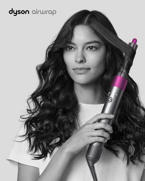 Dyson Hair on Instagram: “Choose your style. The Dyson Airwrap™ styler gives you a selection of brushes and barrels, so you can create your look. #dyson #dysonhair…” Casual Curls, Dyson Airwrap, Voluminous Curls, Flat Hair, Hair Styler, Bouncy Curls, Frizz Control, Loose Curls, Hair Strand