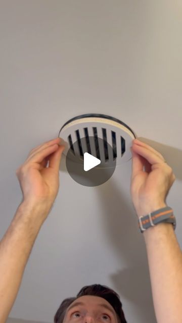 Refresh Home Improvements on Instagram: "Give your exhaust fan the old fashioned Envisivent upgrade, with a brand-new @Envisivent removable round air supply vent cover.
…
#hvac #drywall #homedecor #remodel #homeimprovement #renovation #howto #diy #bathroomdesign" Bathroom Exhaust Fan Ideas, Wall Exhaust Fan Bathroom, Exhaust Fan Cover, Exhaust And Dehumidifier Fan, Install Bathroom Exhaust Fan, Refresh Home, Bathroom Vent Fan, Ranch Makeover, Cabin Remodel