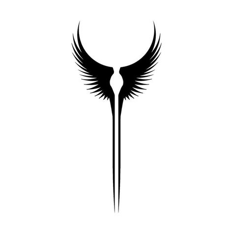 Valkyrie Tattoos, Valkyrie Wings, Viking Tattoos, Tattoos Ideas, Tattoos, Black