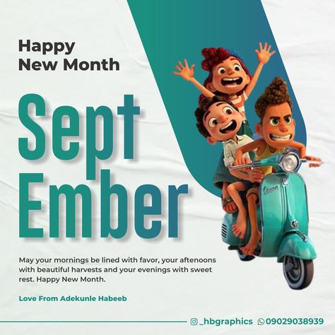 Cheers to the new month! Happy New Month May this month be good for us From your Graphics and Web Design plug Have a cool and classic month👌🏾 . . #graphicdesign #graphicdesigner #graphics #newmonth #creativeagency #creativity #creative #coreldraw #photoshop #september #september1 Happy New Month September Graphic Design, September New Month Design, September New Month Flyer, Happy New Month Background, New Month Poster Design, September New Month, Happy New Month May, Happy New Month September, New Month May