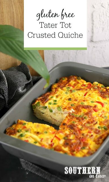 Tater Tot Crusted Quiche Recipe - Breakfast casserole recipe, healthy, gluten free, high protein, hash brown quiche, potato gems Tater Tot Quiche Recipes, Tater Tot Quiche Crust, Tater Tot Quiche, Tater Tot Crust Quiche, Quiche Potato, Casserole Recipe Healthy, Gluten Free Quiche Recipes, Quiche Gluten Free, Hash Brown Quiche