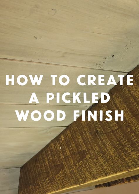 A pickled wood finish is a great way to paint wood and retain the natural beauty of the wood grain. Read my blog to learn more. Pickled Wood, Paint Wood, Wood Finishes, Paint Stain, Wood Finish, Painting On Wood, Wood Grain, My Blog, To Learn