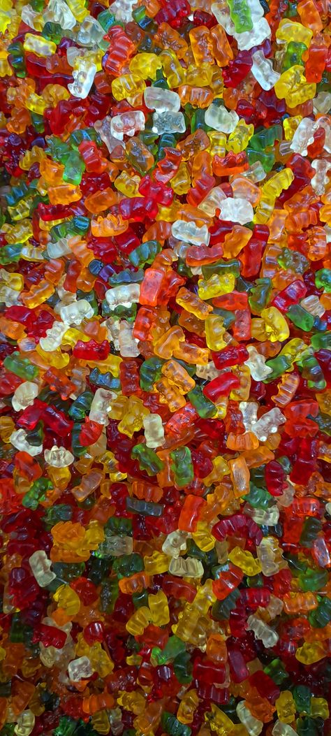 Haribo Jelibon Story, Gummy Bear Wallpaper Iphone, Candy Wallpaper Iphone, Gummy Bear Background, Gummy Wallpaper, Haribo Aesthetic, Gummy Bear Wallpaper, Haribo Gummies, Haribo Gummy Bears