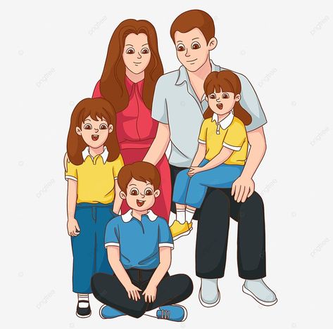 Family Picture Cartoon, Family Relationship Chart, Family Picture Clipart, Art School Supplies, Family Clipart, Album Cover Wallpaper Collage, Love Couple Wallpaper, Transparent Clipart, Baby Frame