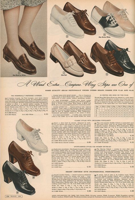 1950s fashion shoes