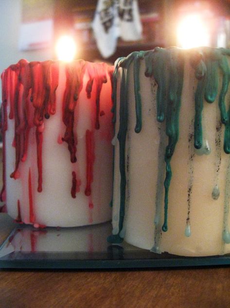 Drip Candles Diy, Diy Coffee Candle, Drippy Candles, Melted Crayon Crafts, Crayon Candles, Candle Wax Dripping, Crayon Crafts, Laundry Solutions, Dripping Candles