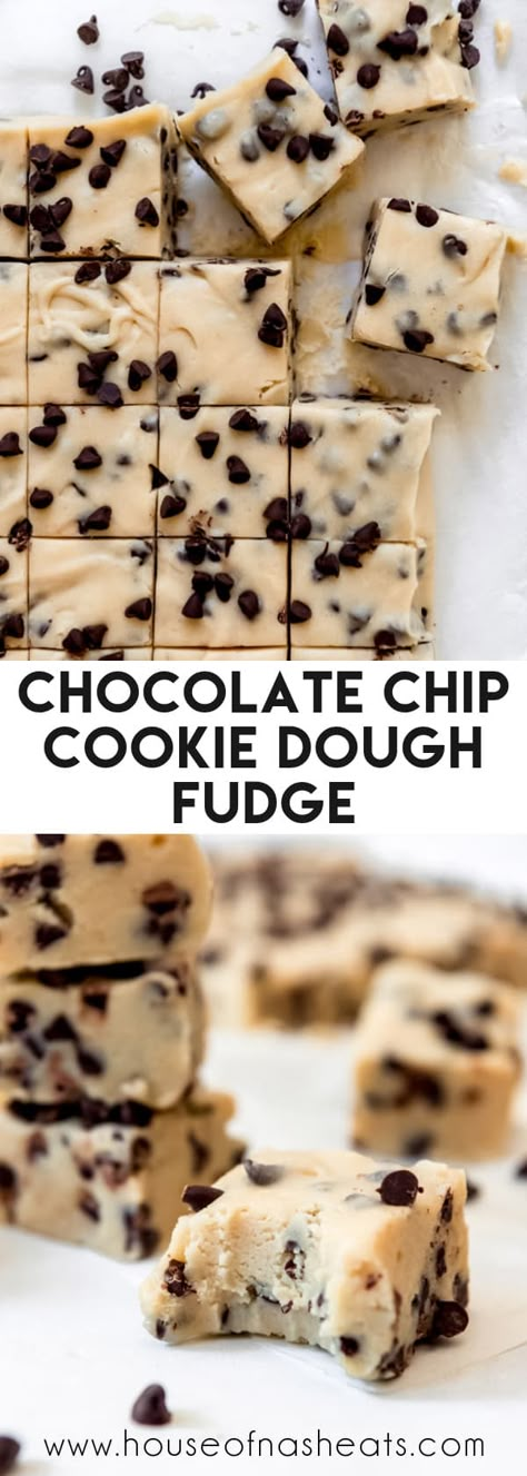 If you are a cookie dough fanatic, you are going to be obsessed with this Chocolate Chip Cookie Dough Fudge! It's easy to make and great for sharing with friends! #ad #fudge #cookiedough #chocolatechipcookiedoughfudge #easy #best #homemade #edible #chocolatechips Cookie Dough Fudge Recipe, Chocolate Chip Cookie Dough Fudge, Easy Cookie Dough, Cookie Dough Fudge, Homemade Fudge Recipes, Cheesecake Oreo, Make Chocolate Chip Cookies, Condensed Milk Recipes, Chocolate Cookie Dough