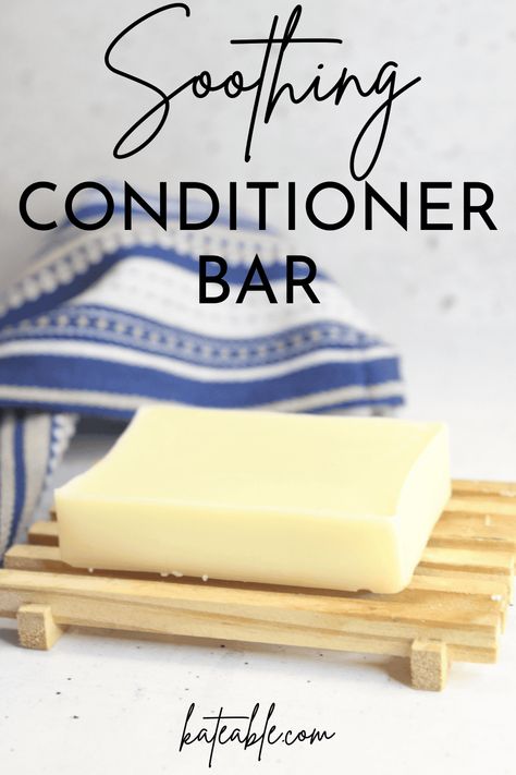 Easy 5-Ingredient DIY Conditioner Bar Recipe - Homemade Conditioner Bar, Diy Conditioner Bar, Conditioner Bar Recipe, Hair Conditioner Recipe, Homemade Hair Conditioner, Diy Hair Conditioner, Diy Shampoo Bar, Homemade Shampoo Bar, Hair Conditioner Bar