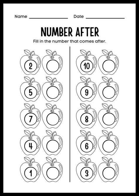 Number Writing Worksheets, Kindergarten Math Centers, Nursery Worksheets, Number Counting, Number Writing, Farm Preschool, Activity Worksheet, Math Centers Kindergarten, Worksheet For Kids