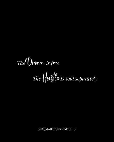 Cheers to all you doers, believers, and relentless dream-chasers out there who understand that while dreaming gets the ideas flowing, it’s the hustle that turns them into reality. 💪✨ Ready to make waves? Let’s take on this digital world together! Join me on this wild ride! 💕 #DigitalMarketing #HustleHard #dreambigworkhard #MarketingMagic #entrepreneur #digitaljourney Dream Chasers, Dream Big Work Hard, Dream Chaser, Hustle Hard, Make Waves, The Hustle, Digital World, Join Me, Digital Marketing