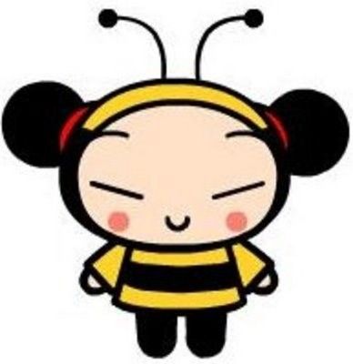 Pucca Wallpapers Iphone, Pink Tattoo, Bee Costume, E Cards, My Fantasy World, Kokeshi Dolls, No Background, Style Challenge, Bee Theme