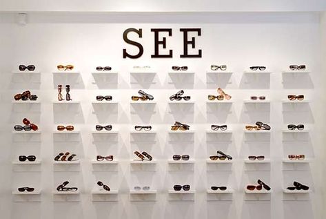 Eyewear Shop Design, Eyewear Store Design, Fashion Island, Eyewear Display, Glass Store, Sunglasses Display, Optical Shop, Eyewear Shop, Cool Glasses