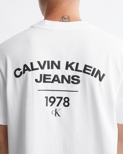 Varsity Curved Logo Tee Boxers Briefs, Summer 2025, Calvin Klein Men, Elevate Your Look, Logo Tee, Shop Swimwear, Logo Tees, Lightweight Jacket, Calvin Klein Jeans