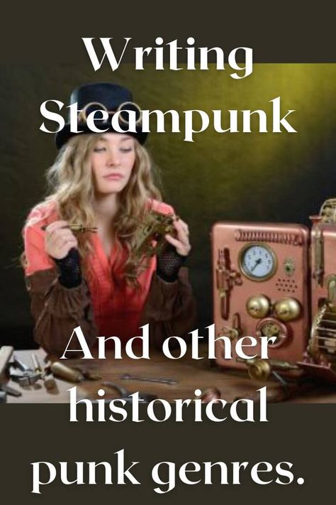 Punk Subgenres, Steampunk Writing, Creative Writing Techniques, Punk Genres, Hard Science Fiction, Genre Of Books, Writing Genres, Dysfunctional Relationships, Writing Things