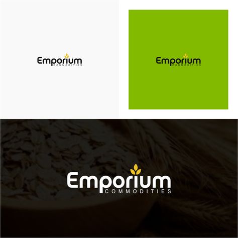 Emporium Commodities - Design logo for materials used animal feed We buy and sell commodities to produce feed for animals like wheat, fish flower, oats, grains, etc. We import and Export Animal Feed Logo, 3d Design Poster, Inspiration Logo Design, Cake Logo, Inspiration Logo, Logo Design Branding, Logo Design Inspiration, Branding Design Logo, 3d Design