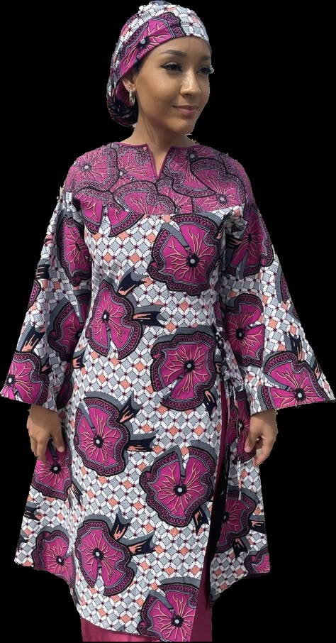 Hausa Women Styles, Half Bubu And Skirt, Muslim Ankara Style, Arewa Hausa Ankara Gown Styles, Hausa Ankara Styles For Ladies, Hausa Styles For Women, Arewa Hausa Styles, Arewa Styles, Hausa Ankara Gown Styles