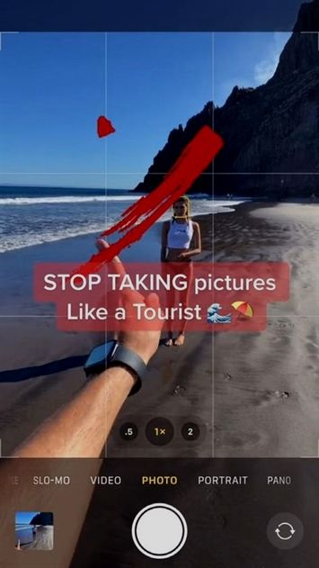 Picture Tips And Tricks, How To Take Better Pics With Iphone, Photography Apps Iphone, Camera Tricks Phone, Iphone Photography Tricks Beach, Cool Photo Tricks, Photography Tricks Iphone, How To Take Iphone Photos, How To Make Cool Photos