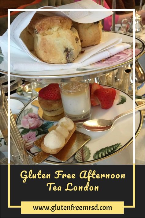 Gluten Free High Tea, Gluten Free Afternoon Tea, Gluten Free London, Chocolate Dipped Bananas, Afternoon Tea In London, Tea In London, Banana Dip, Raw Brownies, Brown Hotel