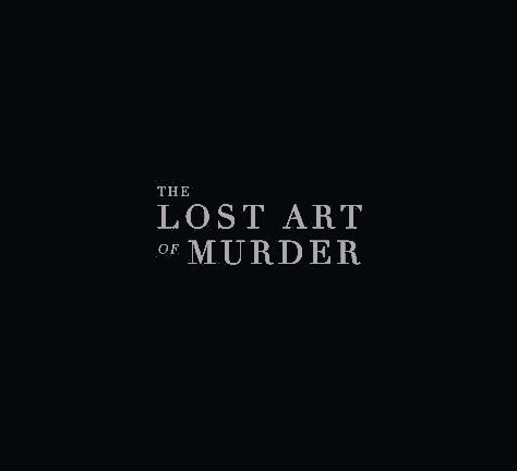 Clean and minimalist logo design inspiration. Love the white on black background. #typography #minimalist #lostartofmurder #elegant #logodesign Calcifer Aesthetic, Landon King, Roxie Hart, Typography Minimalist, Rina Kent, Donna Tartt, A Series Of Unfortunate Events, Remus Lupin, Lost Art