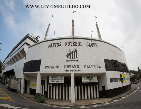 LEVEI MEU FILHO: ESTÁDIO SANTOS F.C. _VILA BELMIRO – SANTOS – SP A.c. Milan, Big Men, Neymar, Soccer, Black, Football