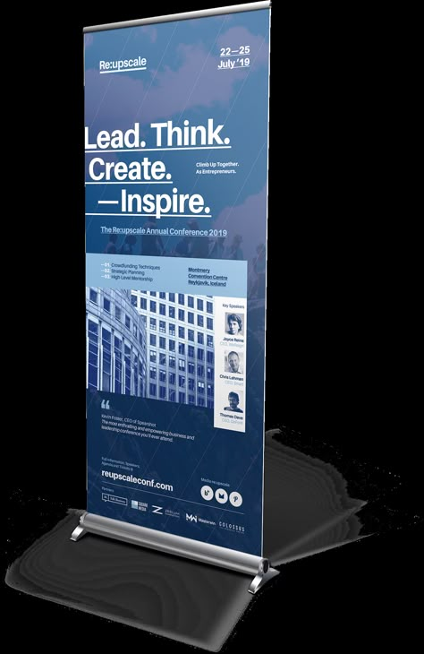 Event Roll-up Banner Templates on Behance Large Banner Design, Roller Banner Design, Event Banner Design, Pull Up Banner Design, Rollup Design, Standing Banner Design, Standing Banner, Rollup Banner Design, Company Banner