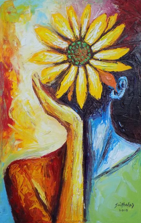 Simple Expressionism Art, Simple Impressionism Art, Abstract Expressionism Art Easy, Expressionism Painting Easy, Impressionism Art Easy, Neo Surrealism, Sunflower Art Print, Fantastical Creatures, Beginners Painting