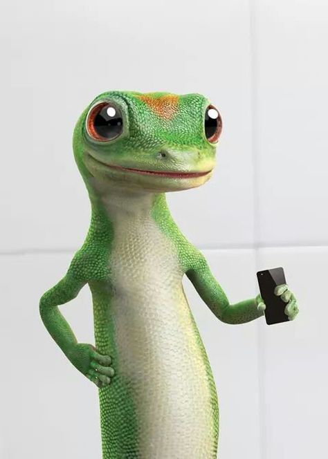 Gico Lizard, Geico Lizard, Geico Car Insurance, Gecko, Character Design, Illustrations, Animals, Pins