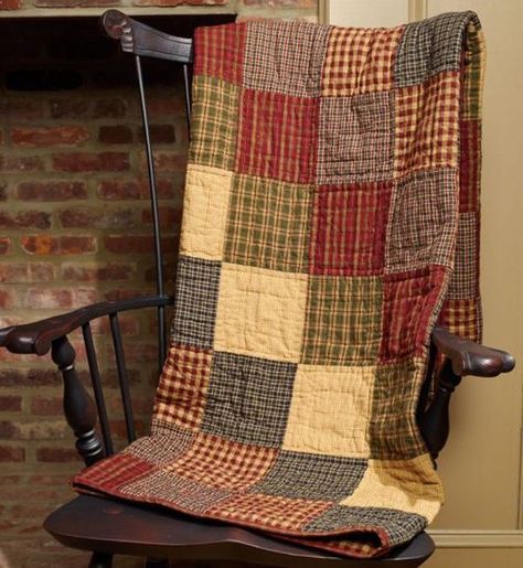 Plaid Quilts, Patchwork Throw, Rustic Quilts, Farmhouse Quilts, Primitive Quilts, Shirt Quilts, Flannel Quilts, Memory Quilts, Block Quilts