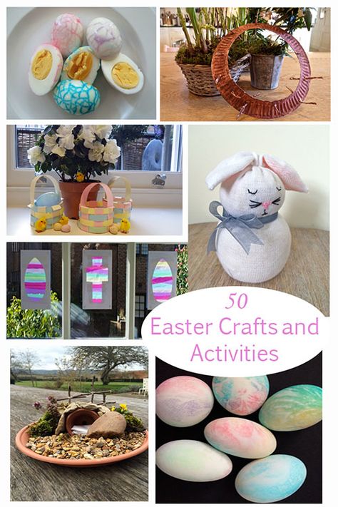 50 of the best Easter Crafts and Activities Ways To Dye Easter Eggs, Kindergarten Spring, Unique Easter Eggs, Dye Easter Eggs, Hippity Hoppity, Easter Egg Dye, Easter Projects, Coloring Easter Eggs, Easter Activities