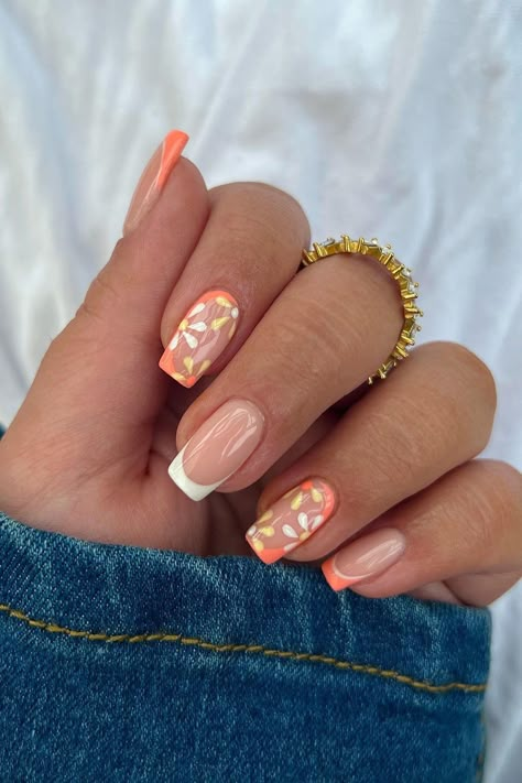 spring inspo coming in hottt🌼☁️🧡 Spring Inspo, Cute Spring Nails, Designs Nail, Nail Art Ideas, Cute Spring, Nails Designs, Spring Nails, Art Designs, Nail Art Designs