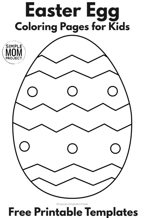 Use these fun printable Easter Egg templates in any of your Easter projects or Easter crafts for kids! From Easter egg coloring sheets to decorating your own Easter egg, these Easter art projects are perfect family ideas before having your Easter Egg hunt. Click here to pick your favorite Easter Egg coloring sheet today & Happy Easter to you all!  #Easter #EasterCrafts #EasterEgg #EasterEggCrafts #EasterEggTemplates #EasterEggColoringPages Egg Coloring Pages, Easter Egg Template, Egg Template, Easter Art Project, Easter Egg Coloring, Egg Coloring Page, Easter Things, Egg Coloring, Easter Egg Coloring Pages