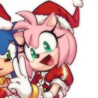 Icons Sonic, Procreate Christmas, Xmas Color, Fanart Drawing, Classic Sonic, Sonic And Amy, Under The Mistletoe, Art Fanart, Sonic Fan Art