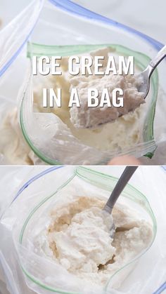 Tiara Aesthetic, Ice Cream In A Bag, Aesthetic Cream, Easy Homemade Ice Cream, Snow Cream, Making Homemade Ice Cream, Easy Ice Cream, Diy Ice Cream, Homemade Ice Cream Recipes