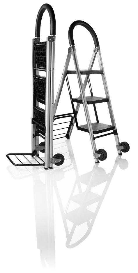 Pinner before: Travel Smart by Conair CTS 3 StepLadder and Hand Cart Small Ladder, Roof Storage, Roof Ladder, Aluminium Ladder, Hand Cart, Folding Ladder, Shop Stool, Car Tent, Step Ladders