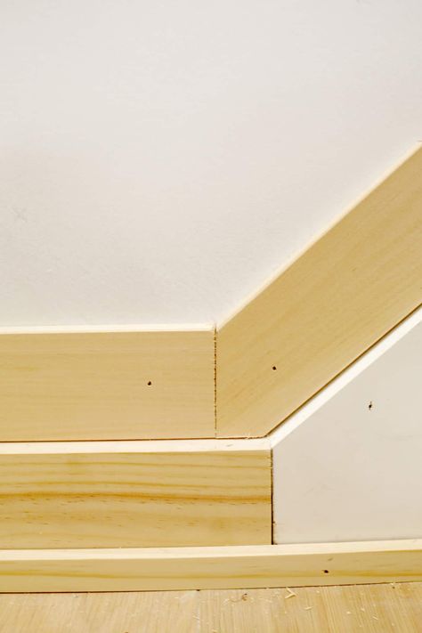 Trim Staircase Wall, Board And Batten Wall Under Stairs, Board And Batten Stairs Stairwells, Board Batten Stairway, Slanted Ceiling Board And Batten, Stair Board And Batten, Board And Batten Floor To Ceiling, Board And Batten Foyer Staircase, Board And Batten Stairway